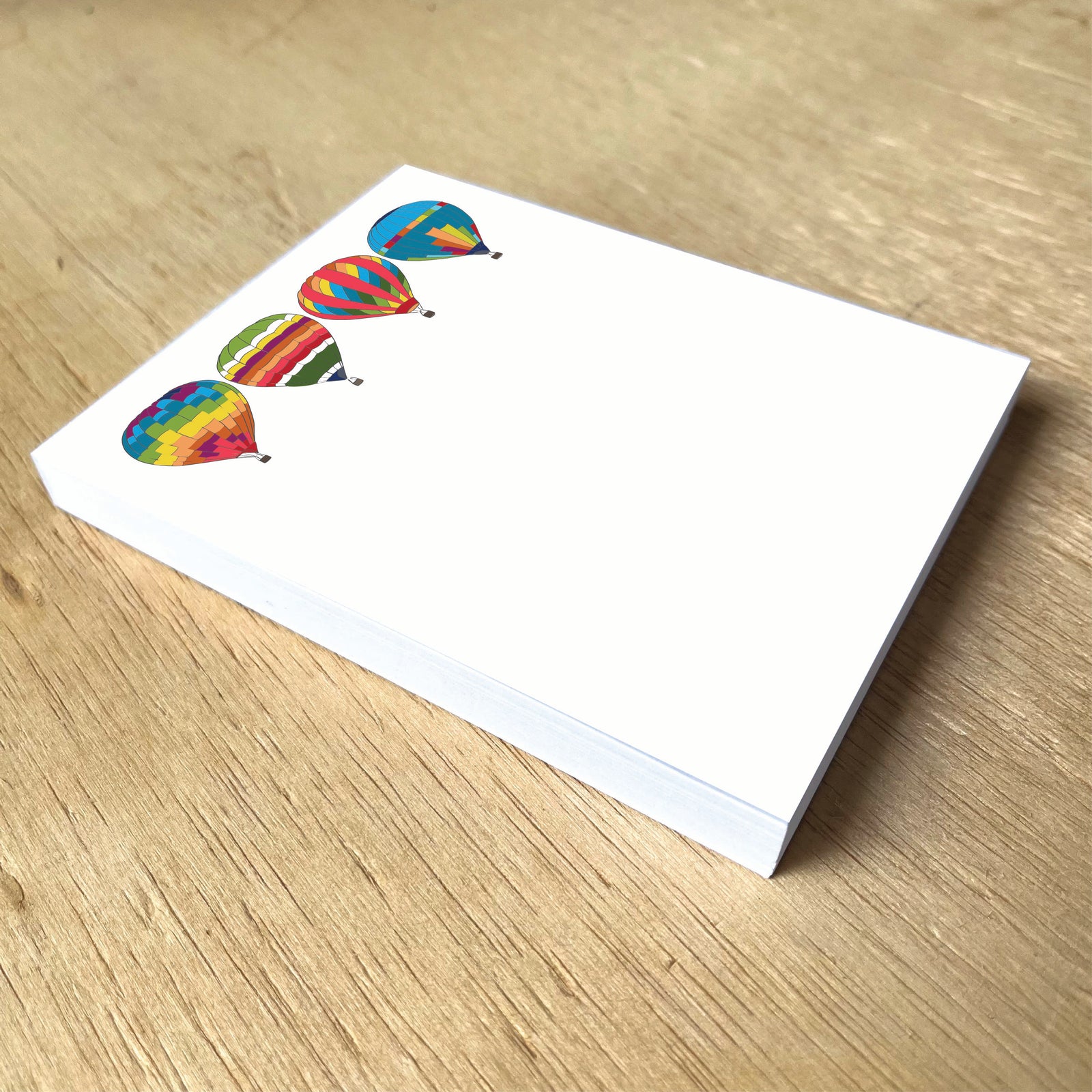 Hot Air Balloons Notepad, 100 pages