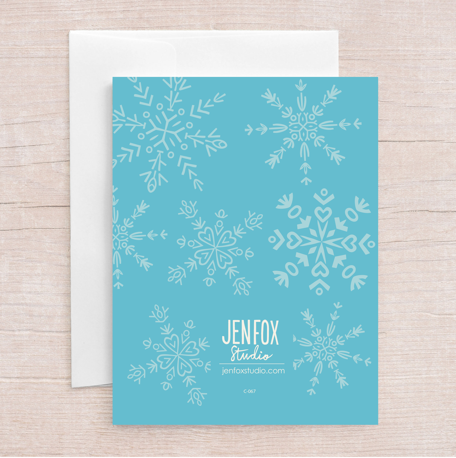Snowflake Greeting Card