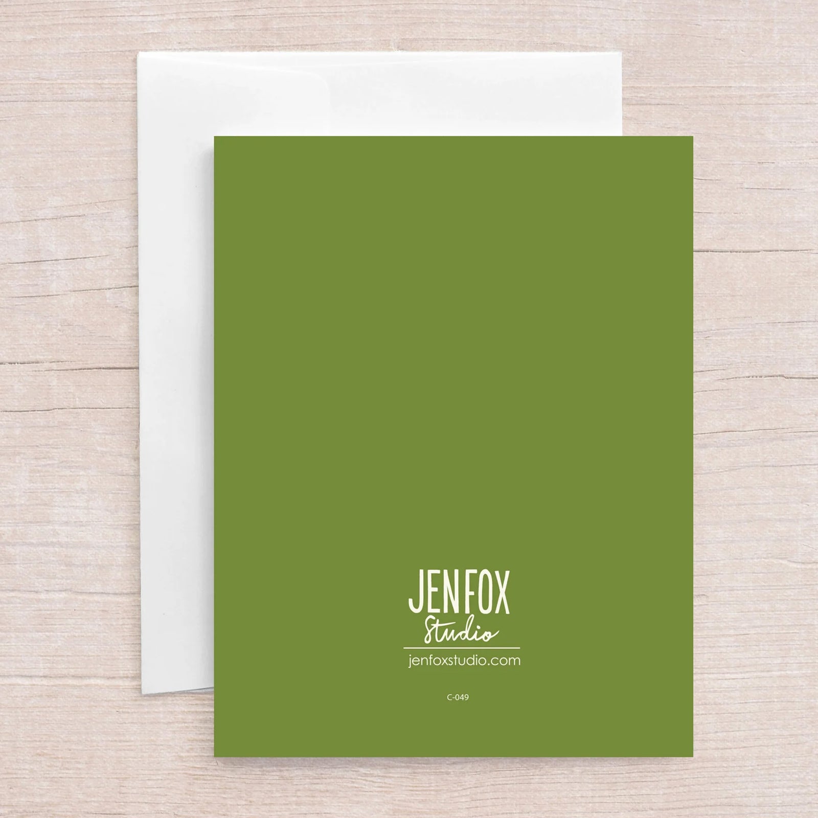 Mid Mod Birdhouses Greeting Card