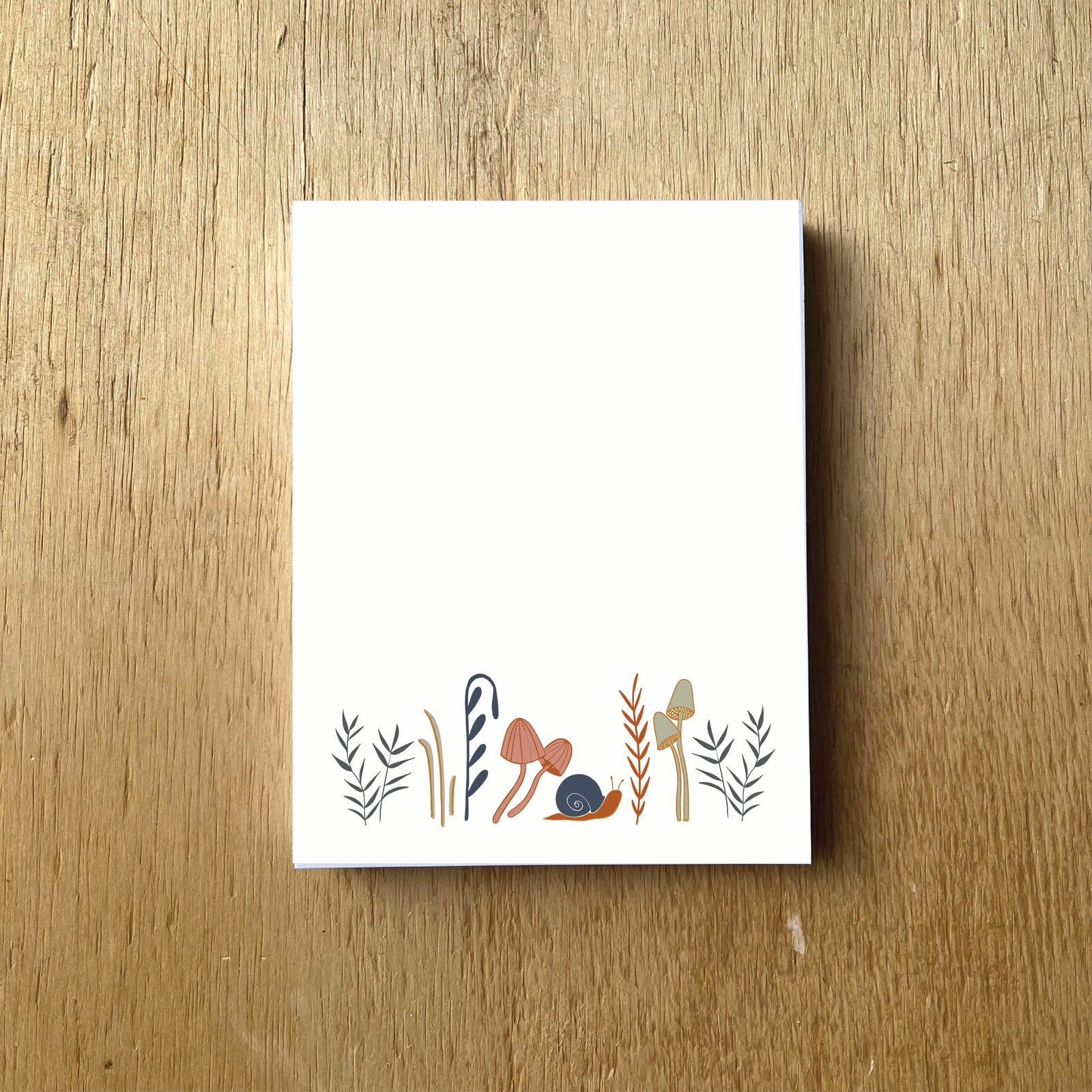 Mushroom Forest Notepad, 100 pages