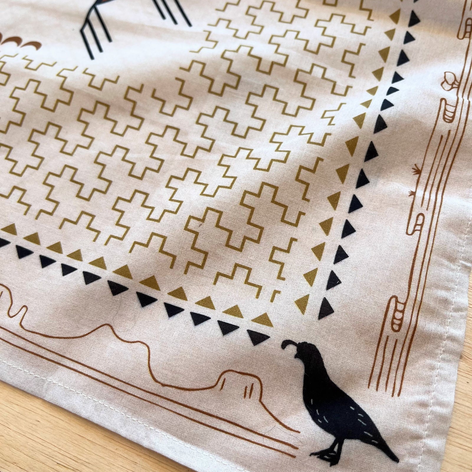 Still Spirits X Jen Fox Studio Bandana in Organic Cotton