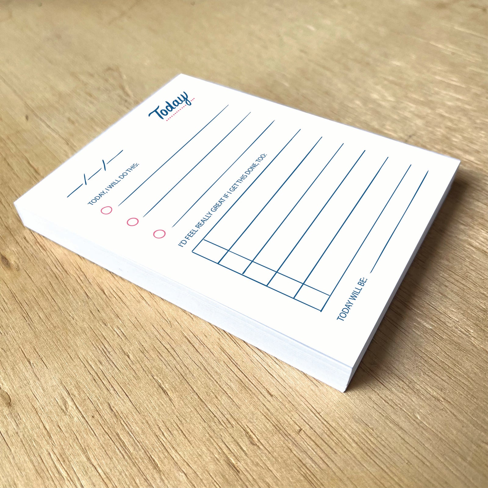 To Do Today Notepad, 100 pages