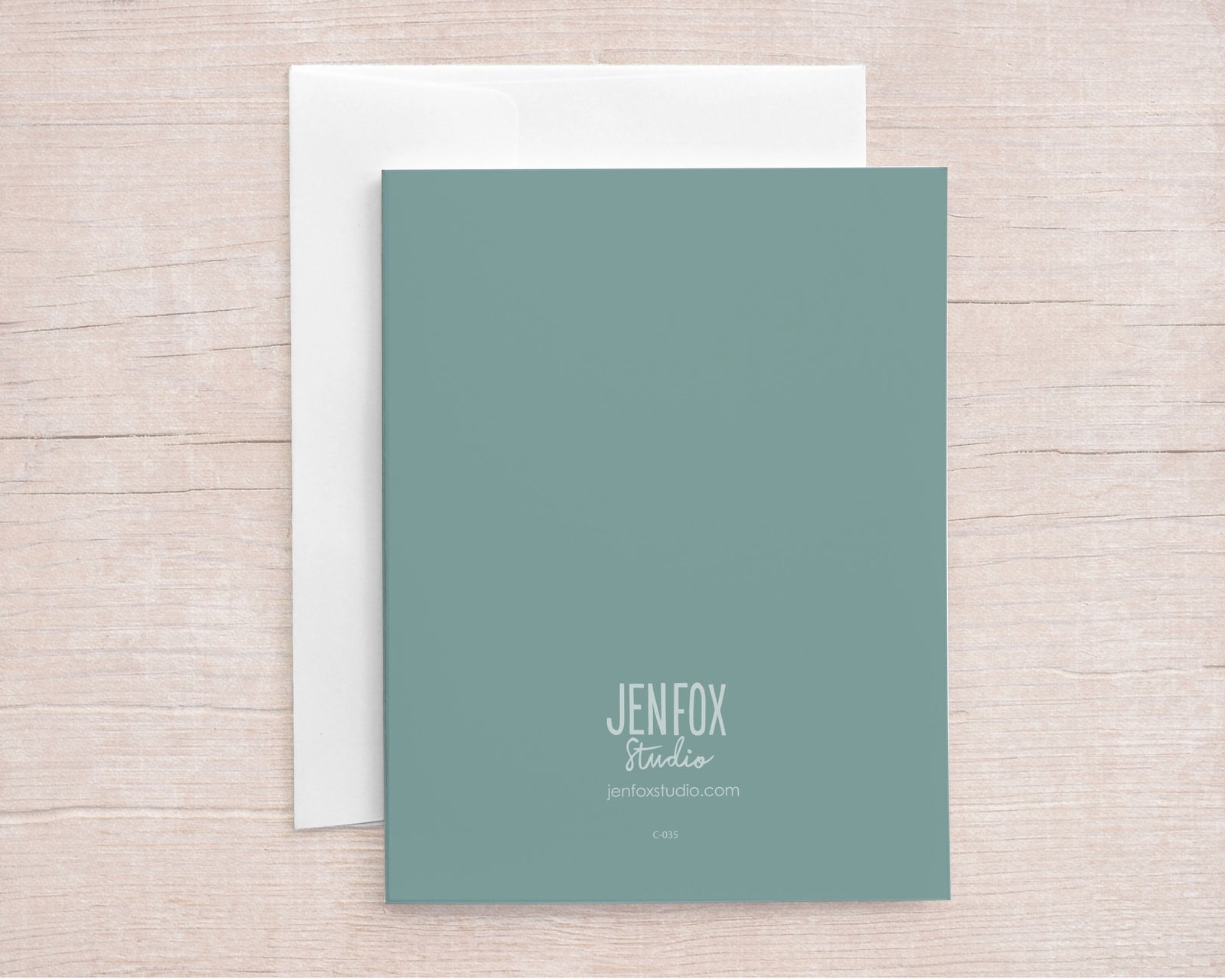 Scandinavian Tulip Vine Greeting Card
