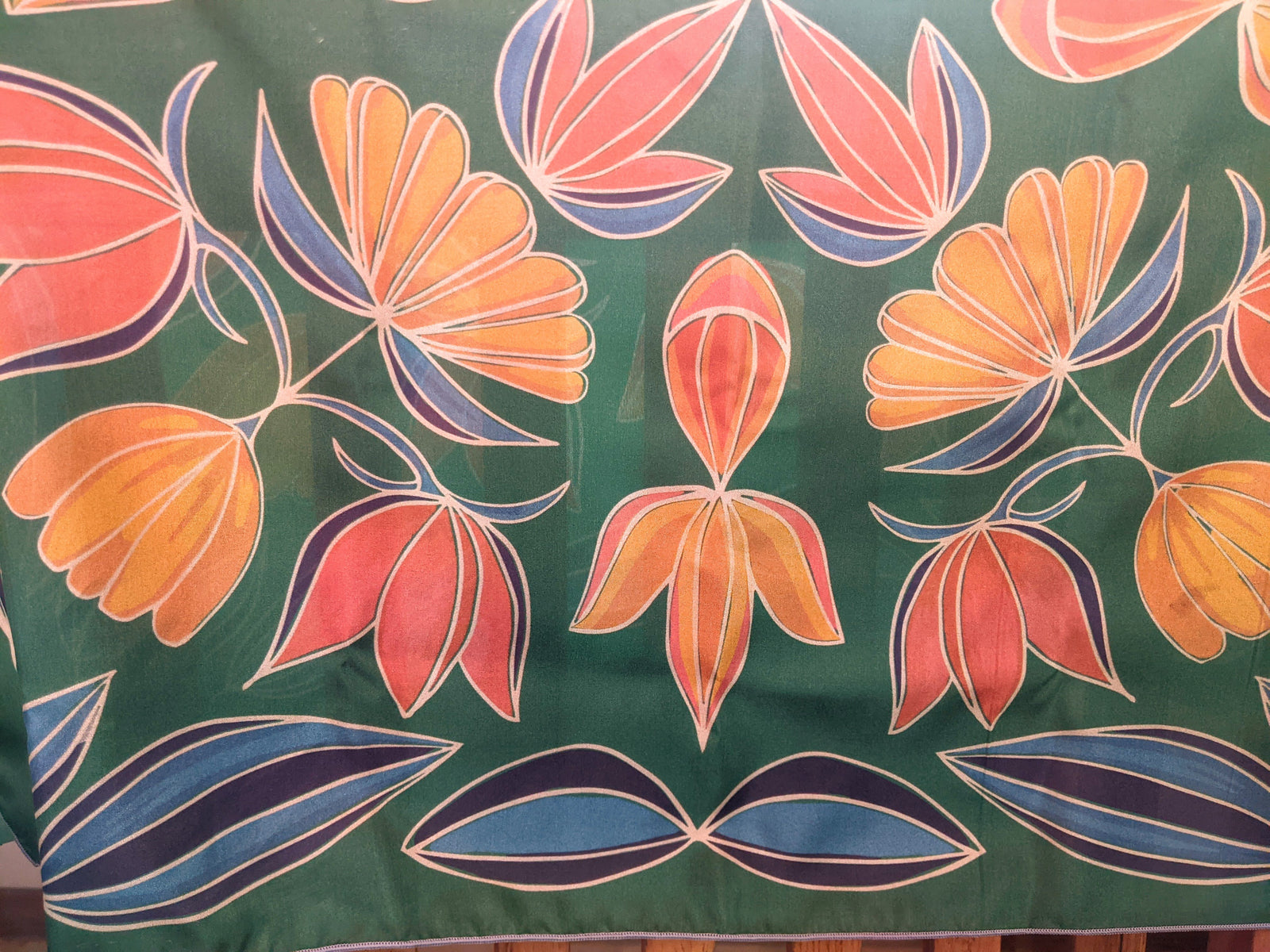 How to Style a Silk Scarf