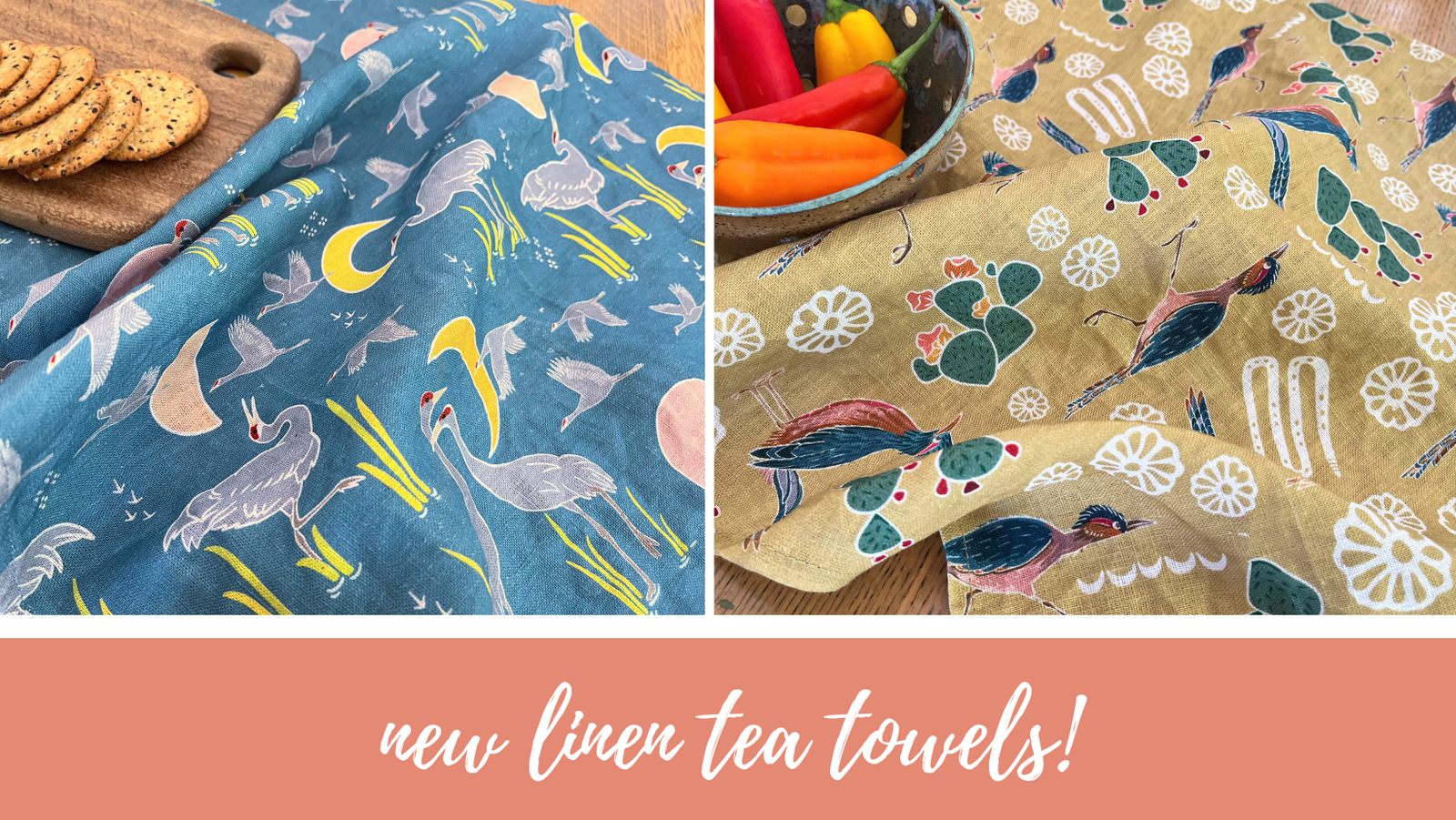 New Linen Tea Towels Coming Soon!