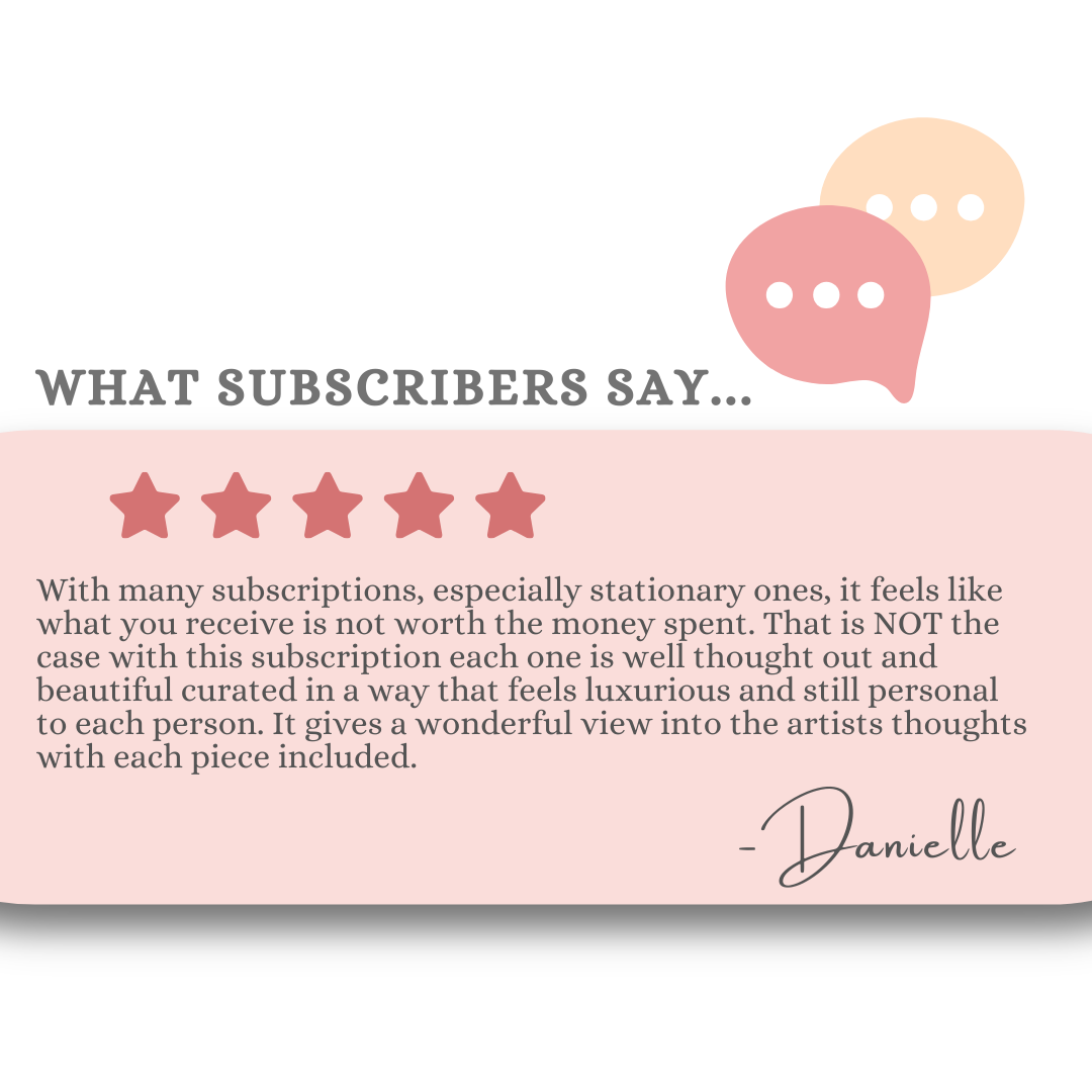 Monthly Stationery Subscription