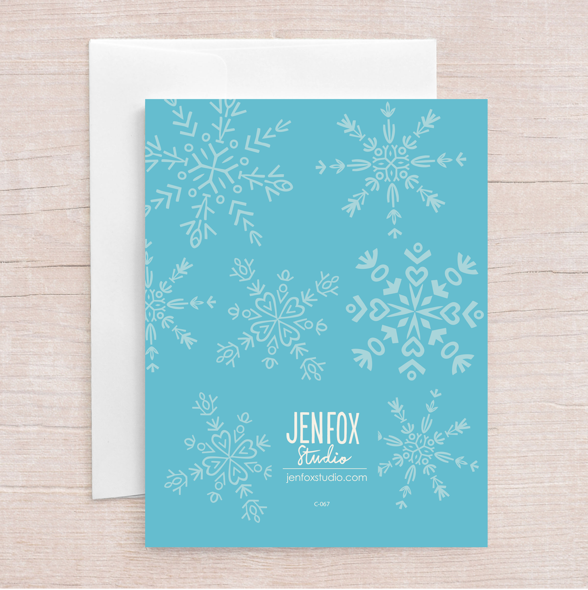 Snowflake Greeting Card
