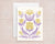 Aster Stamp Greeting Card