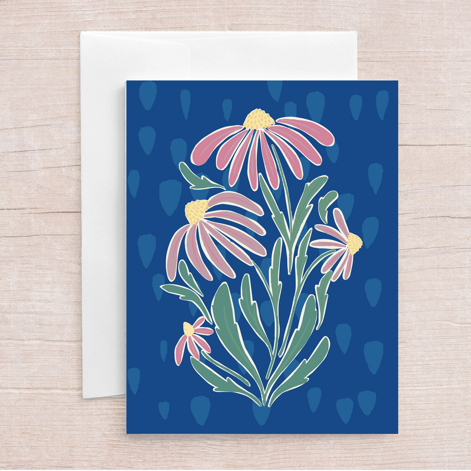 Echinacea Greeting Card