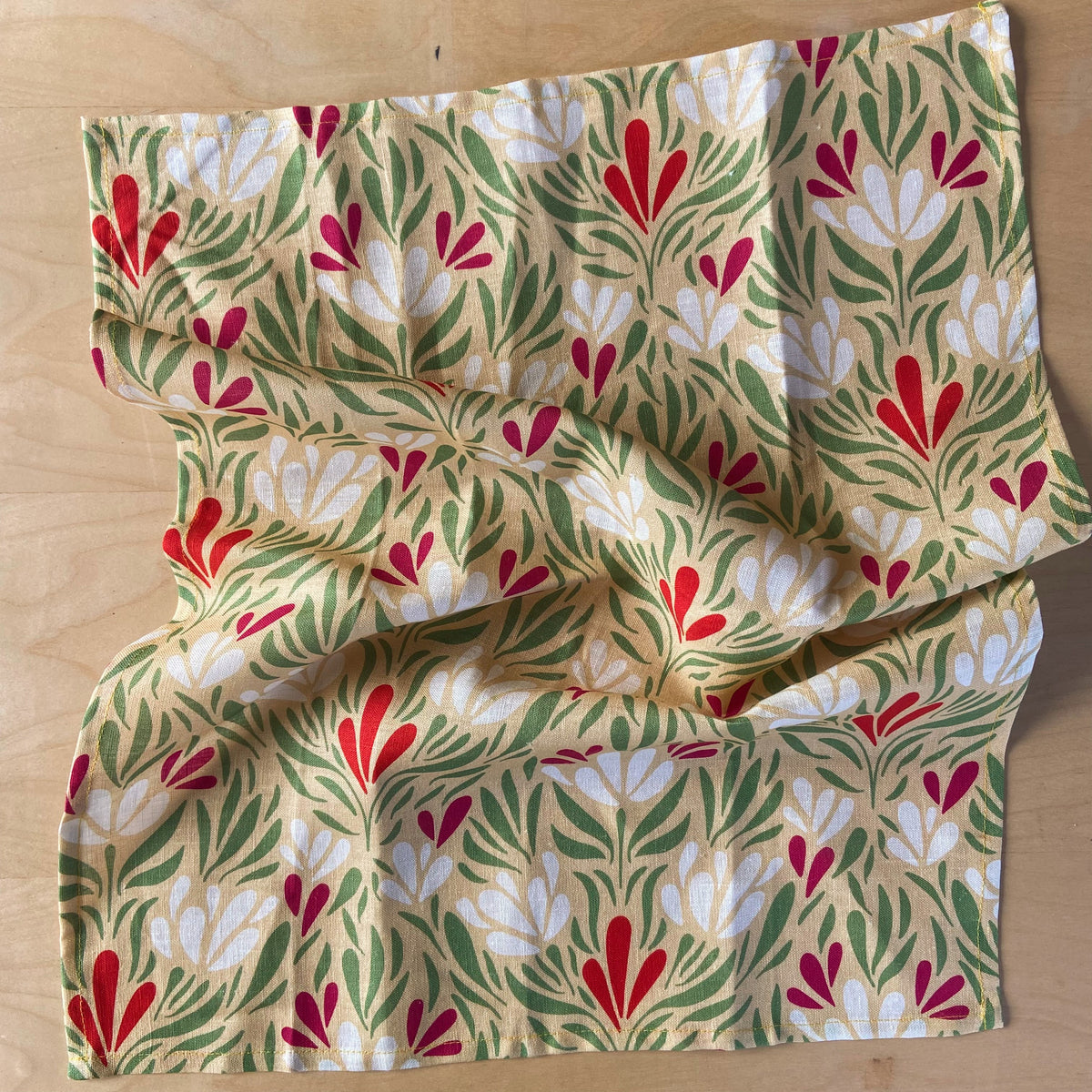 Christmas Meadow Tea Towel