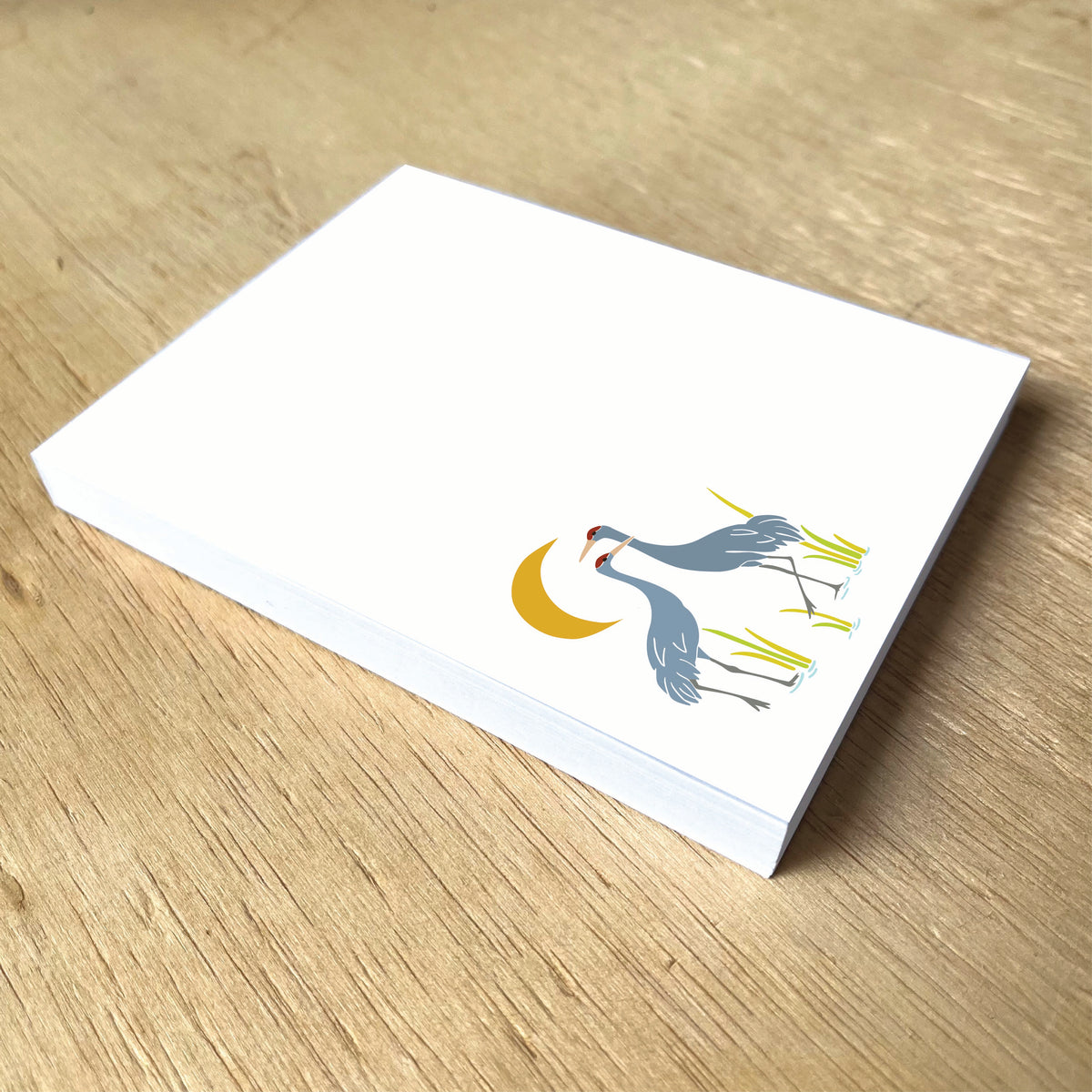 Sandhill Cranes Notepad, 100 pages
