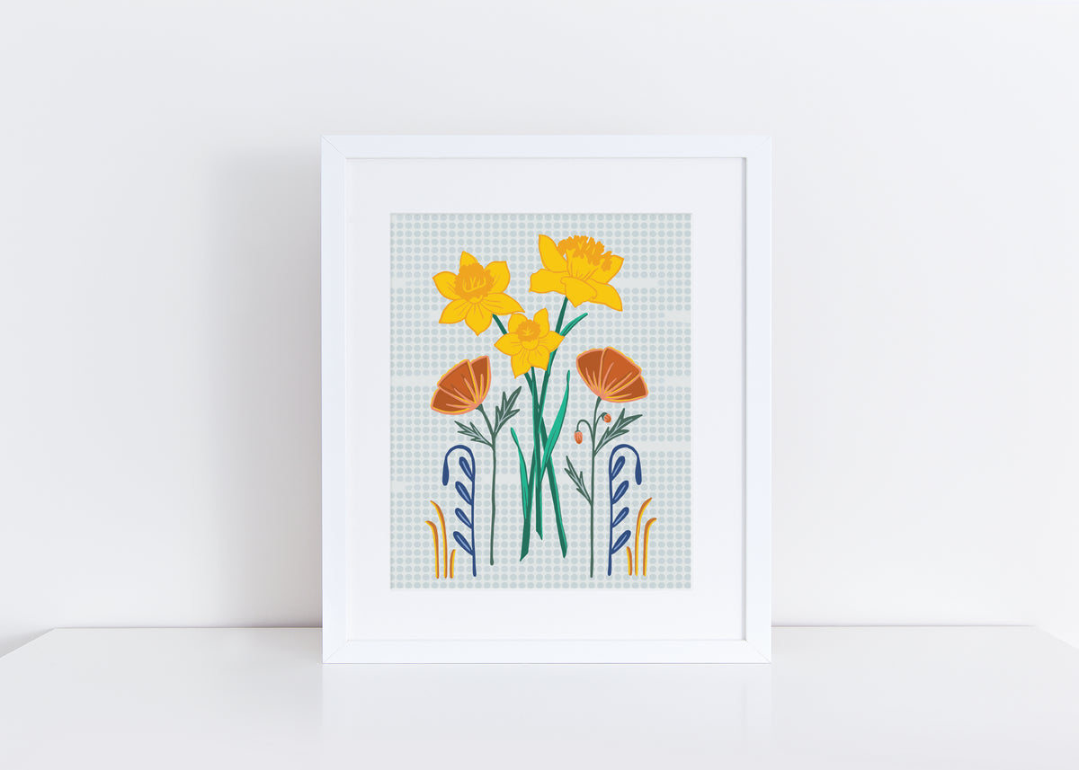 Daffodil Art Print