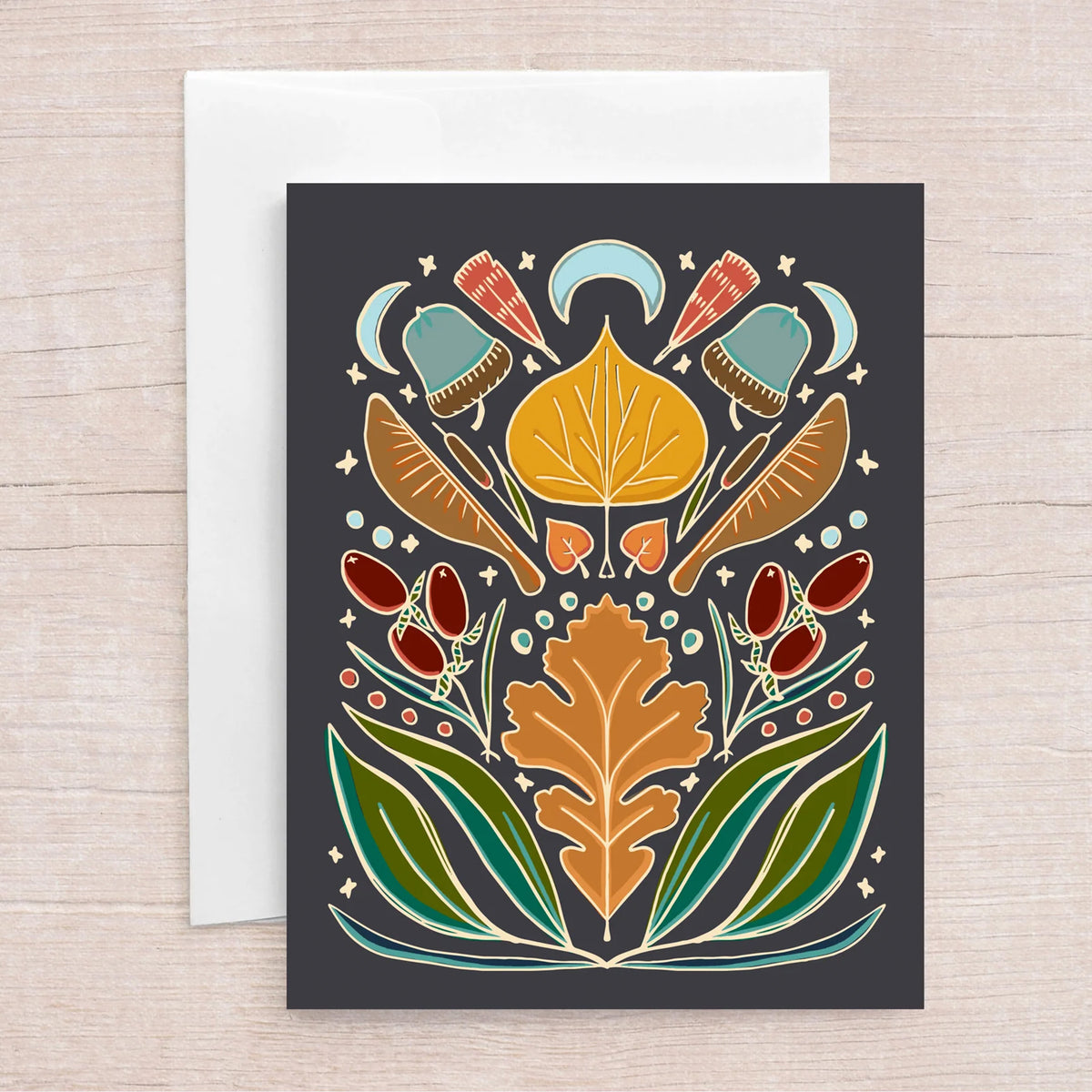 Fall Shrine Greeting Card