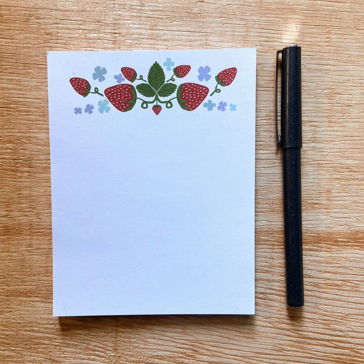 Strawberry Notepad