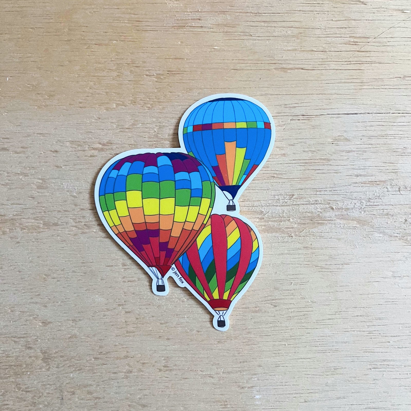 Hot Air Balloon Sticker