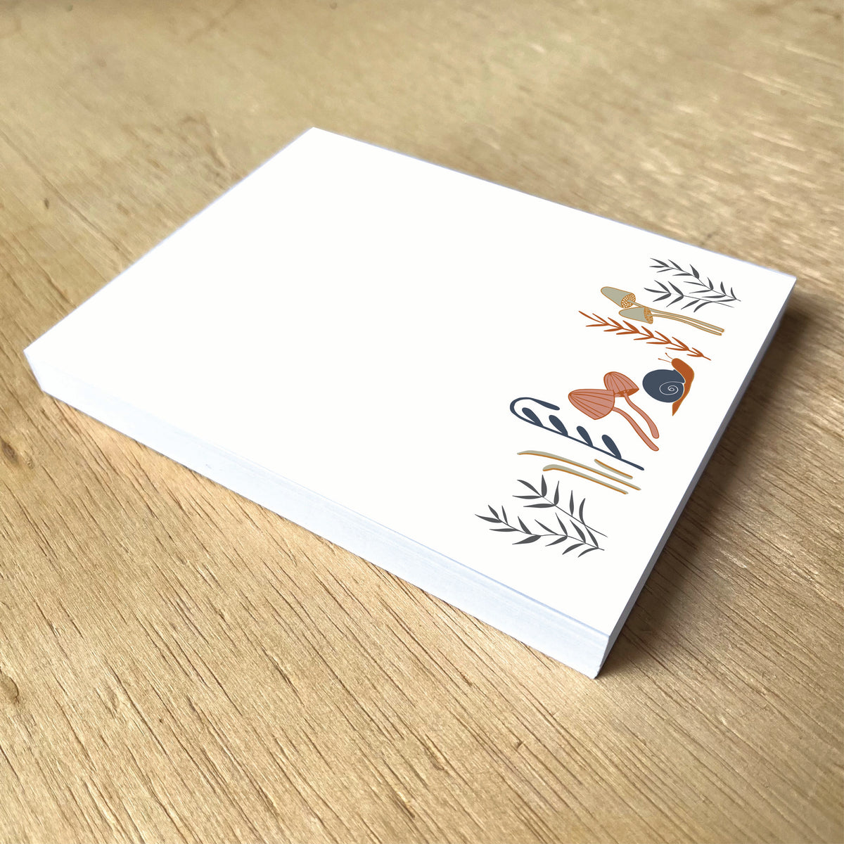 Mushroom Forest Notepad, 100 pages