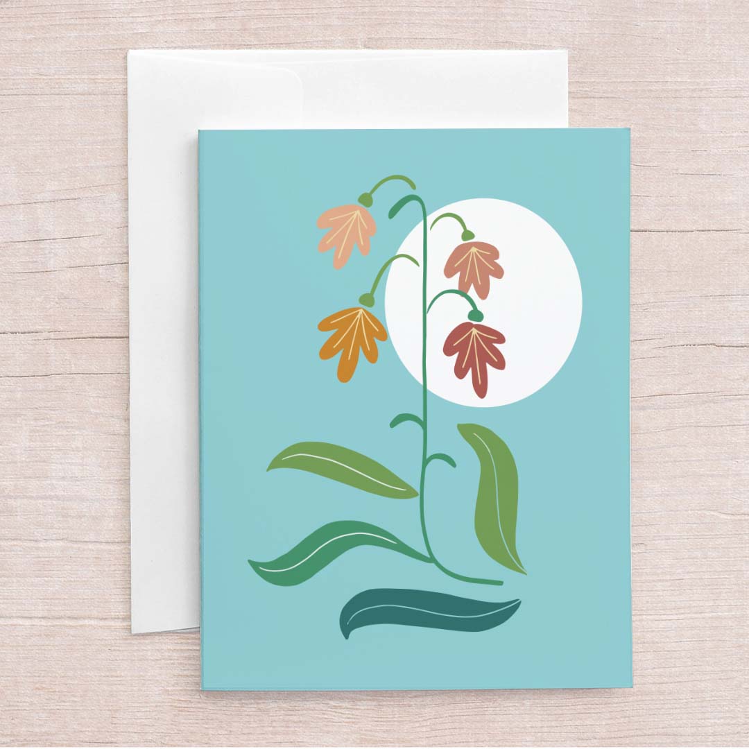 Orange Blossom Greeting Card