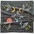 Sandhill Crane Bandana in Organic Cotton