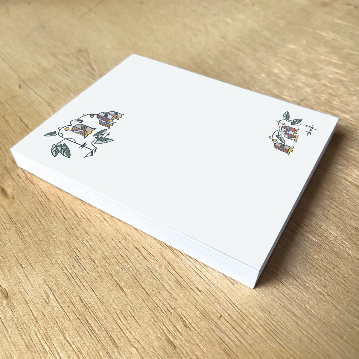 Scandinavian Tulips Notepad, 100 pages