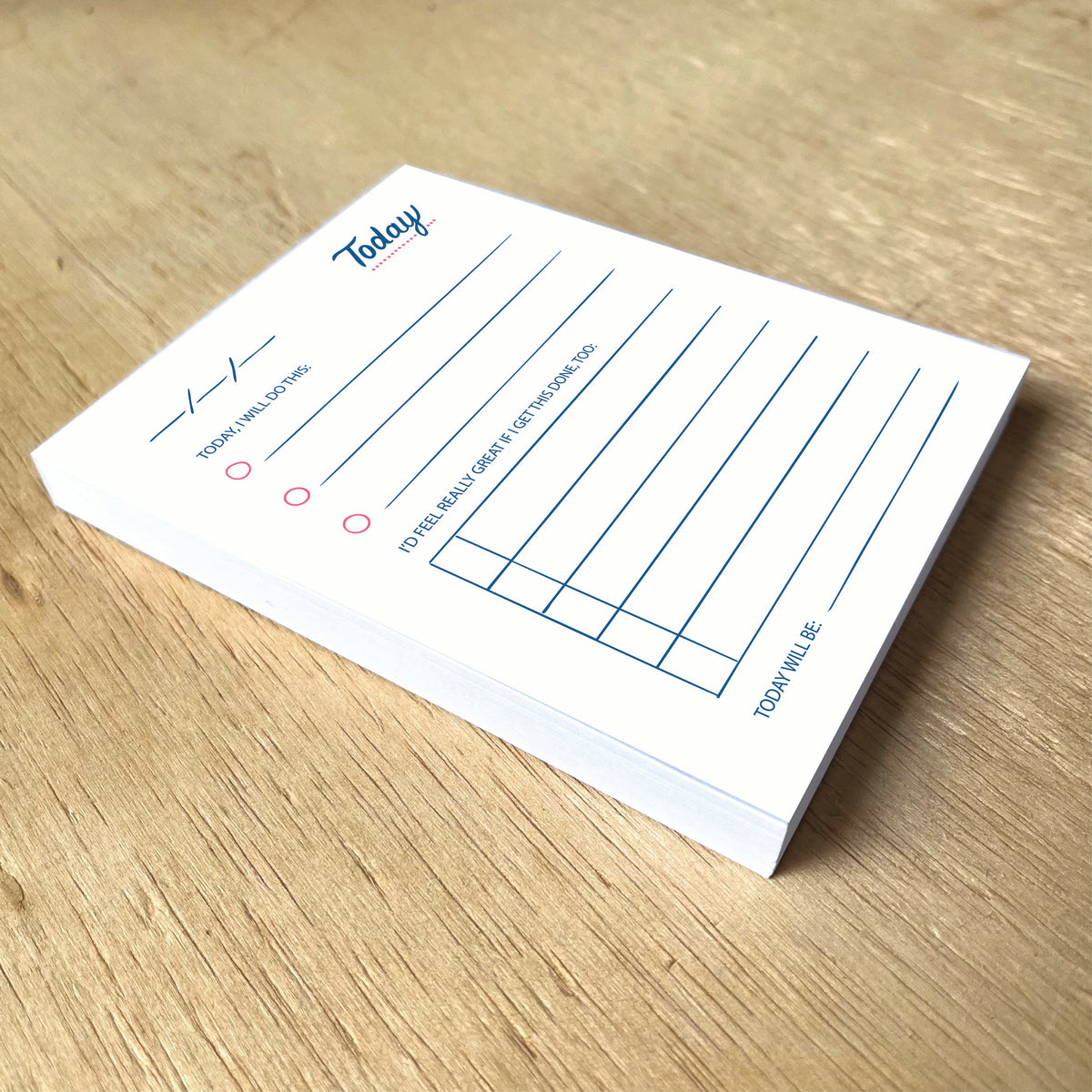 To Do Today Notepad, 100 pages