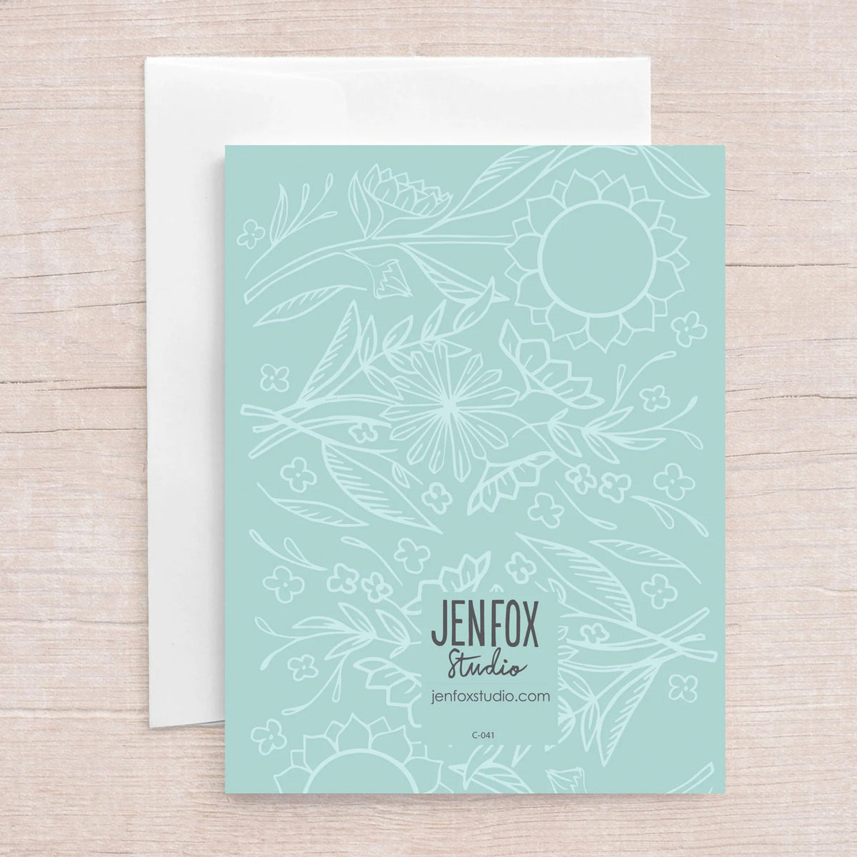 Wild Sunflower Greeting Card