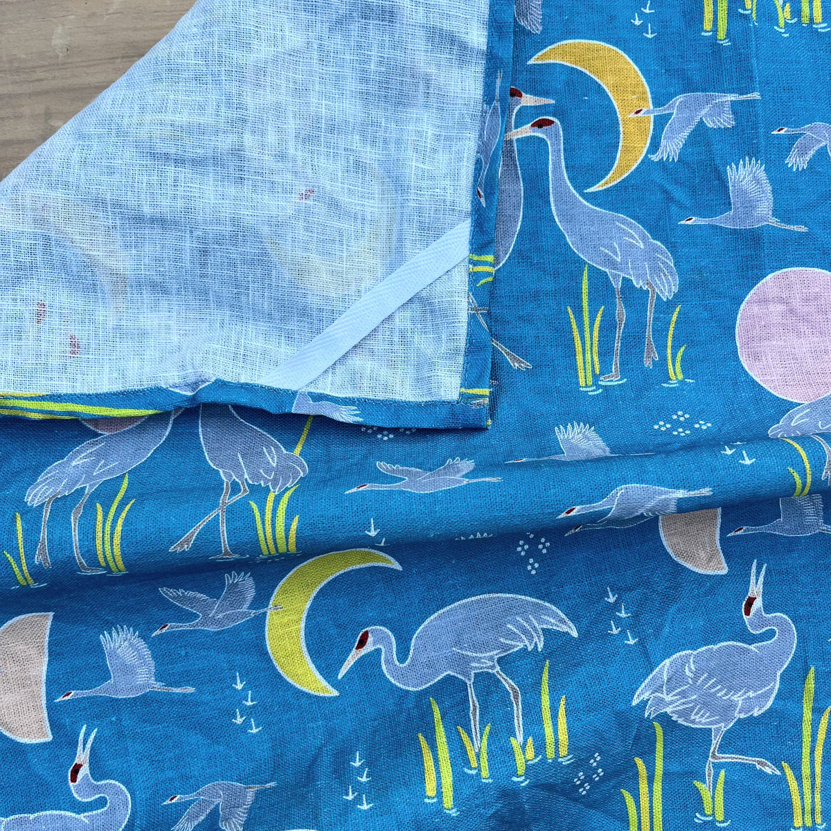 Sandhill Cranes at Dawn Tea Towel