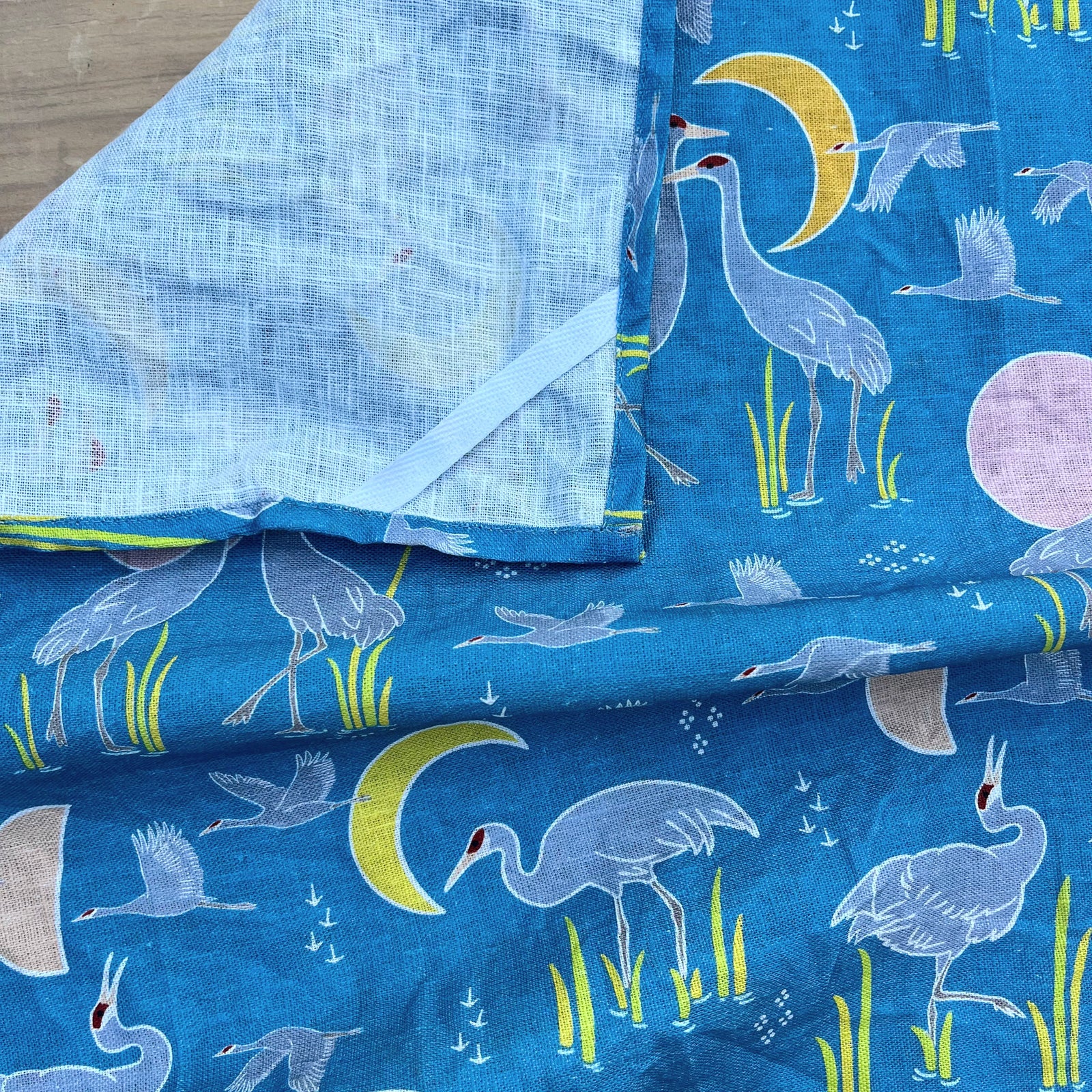 Sandhill Cranes at Dawn Tea Towel