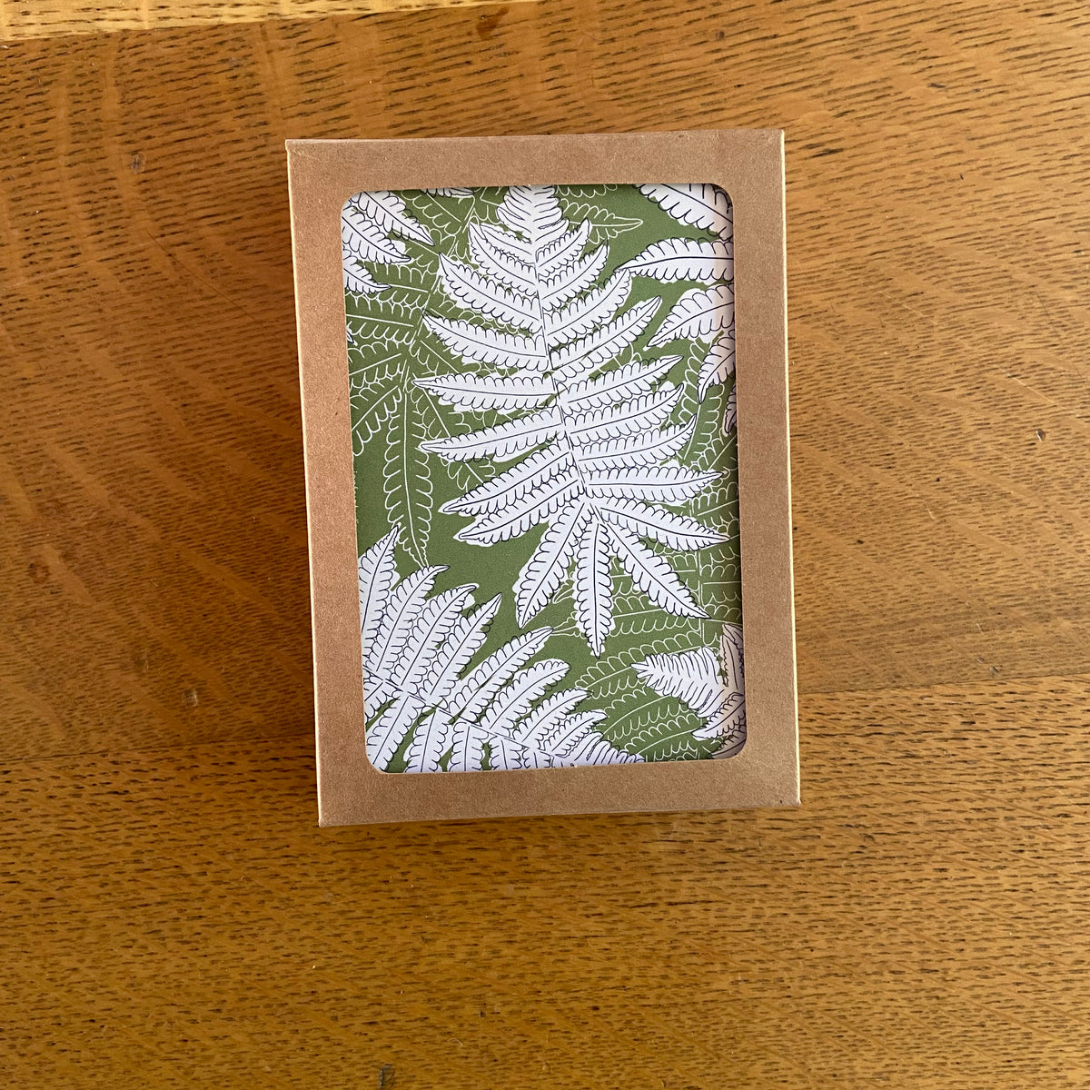 Ferns Note Card Boxed Set - 8 Flat Cards