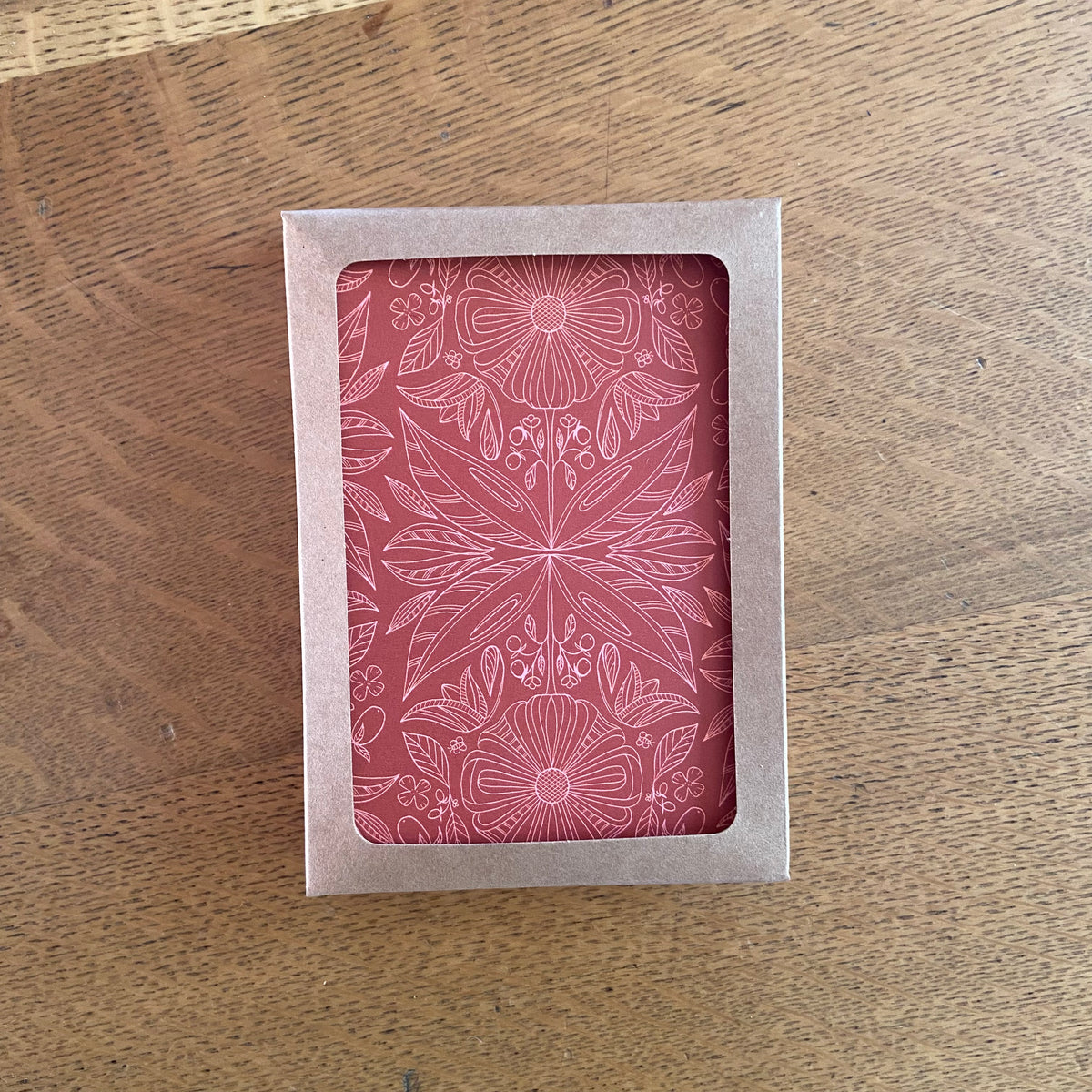 Pink Ranunculus | 8 Flat Card Set Pink Ranunculus | 8 Flat Card Set