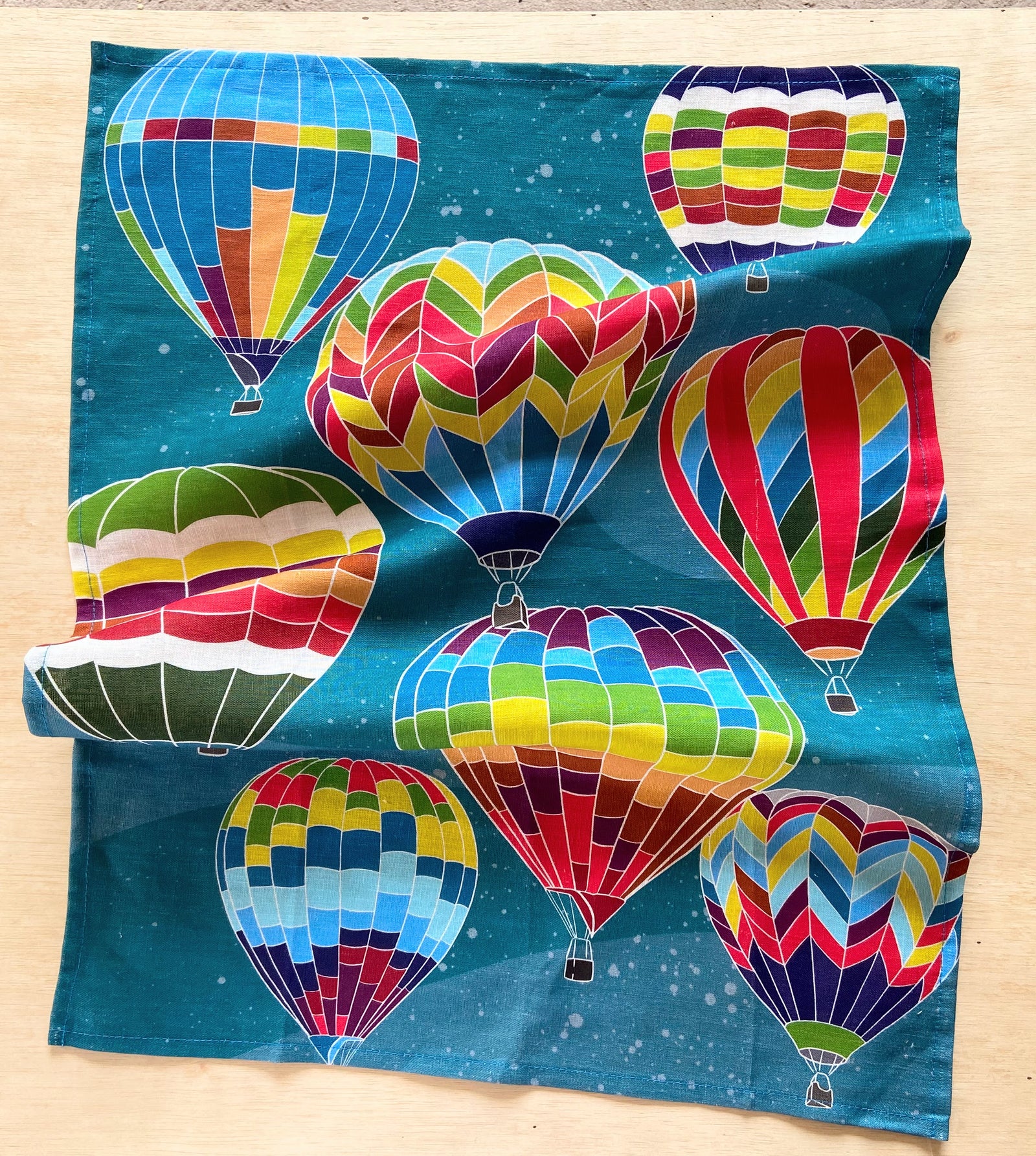 Balloon Fiesta Tea Towel