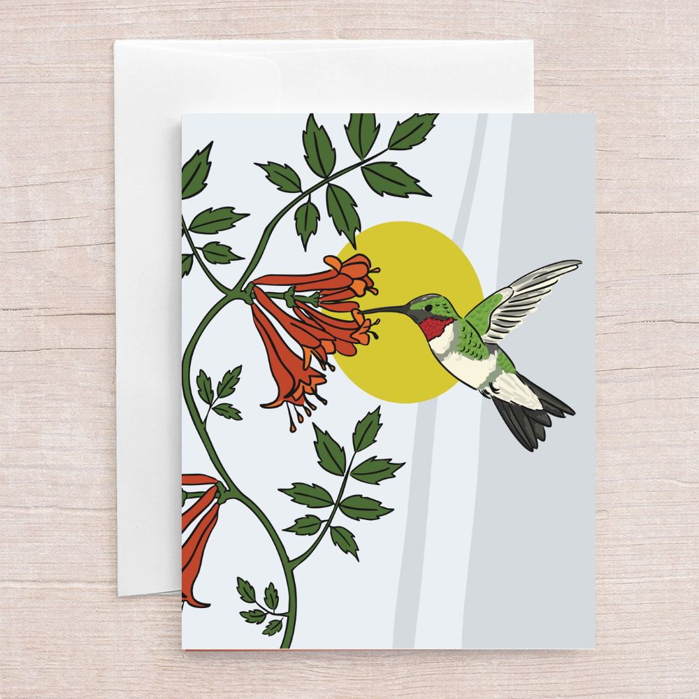 Hummingbird Greeting Card