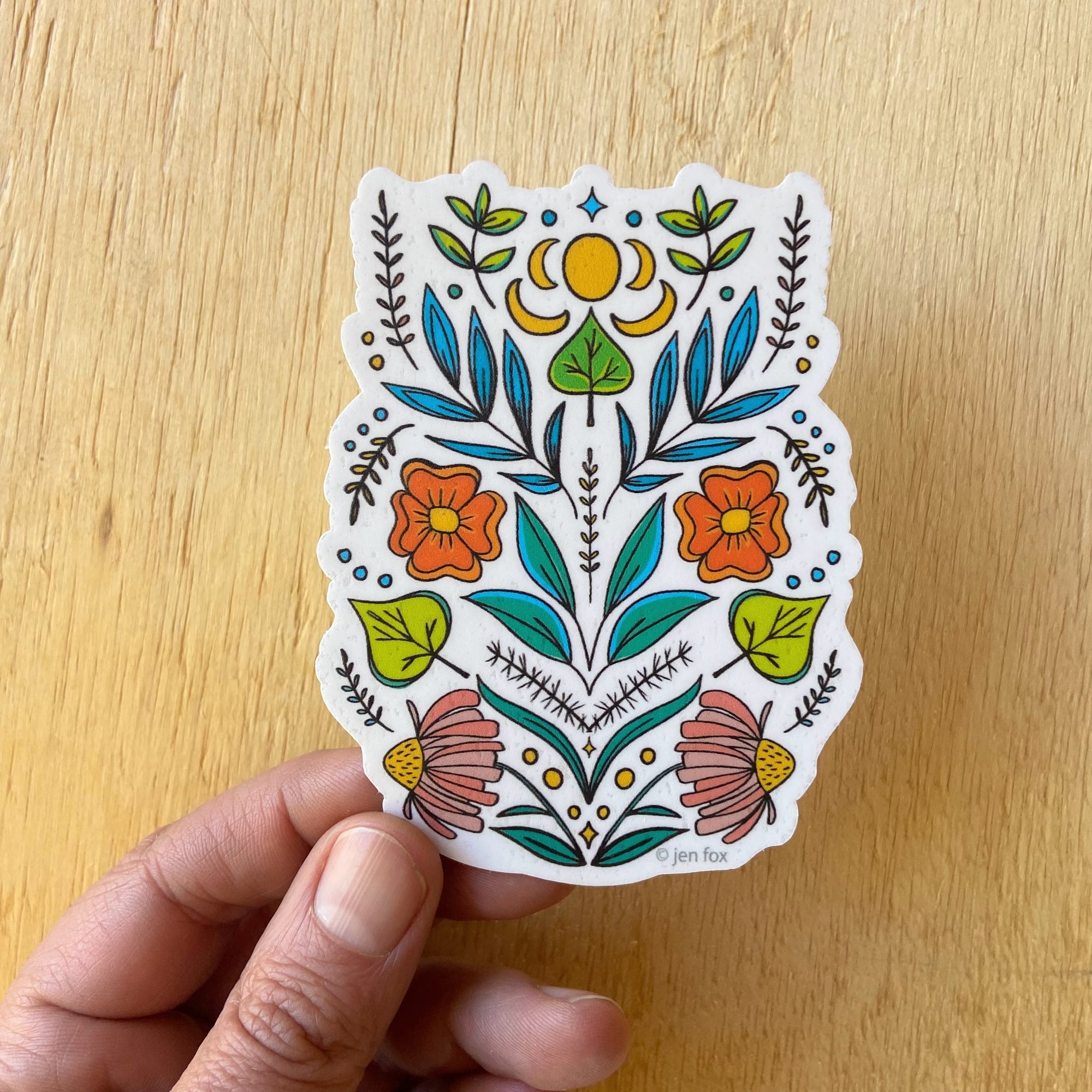 Spring Shrine Sticker