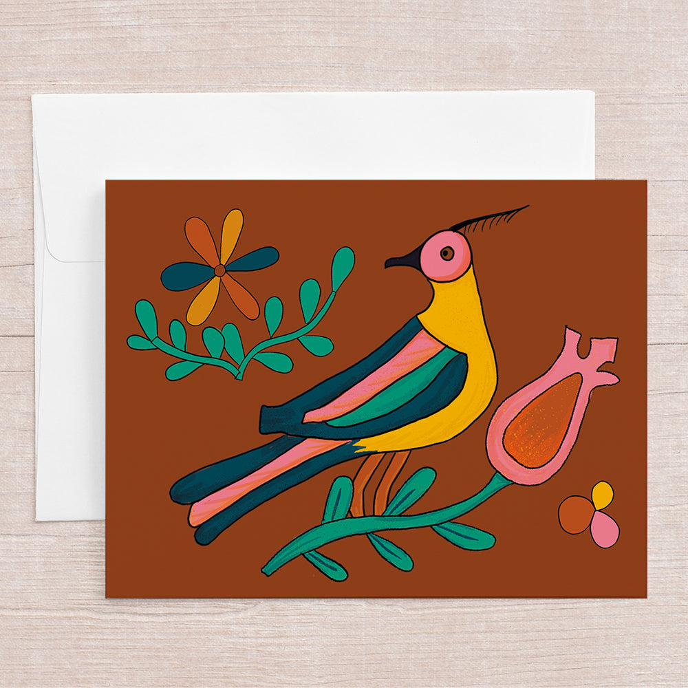 Heirloom Bird Greeting Card