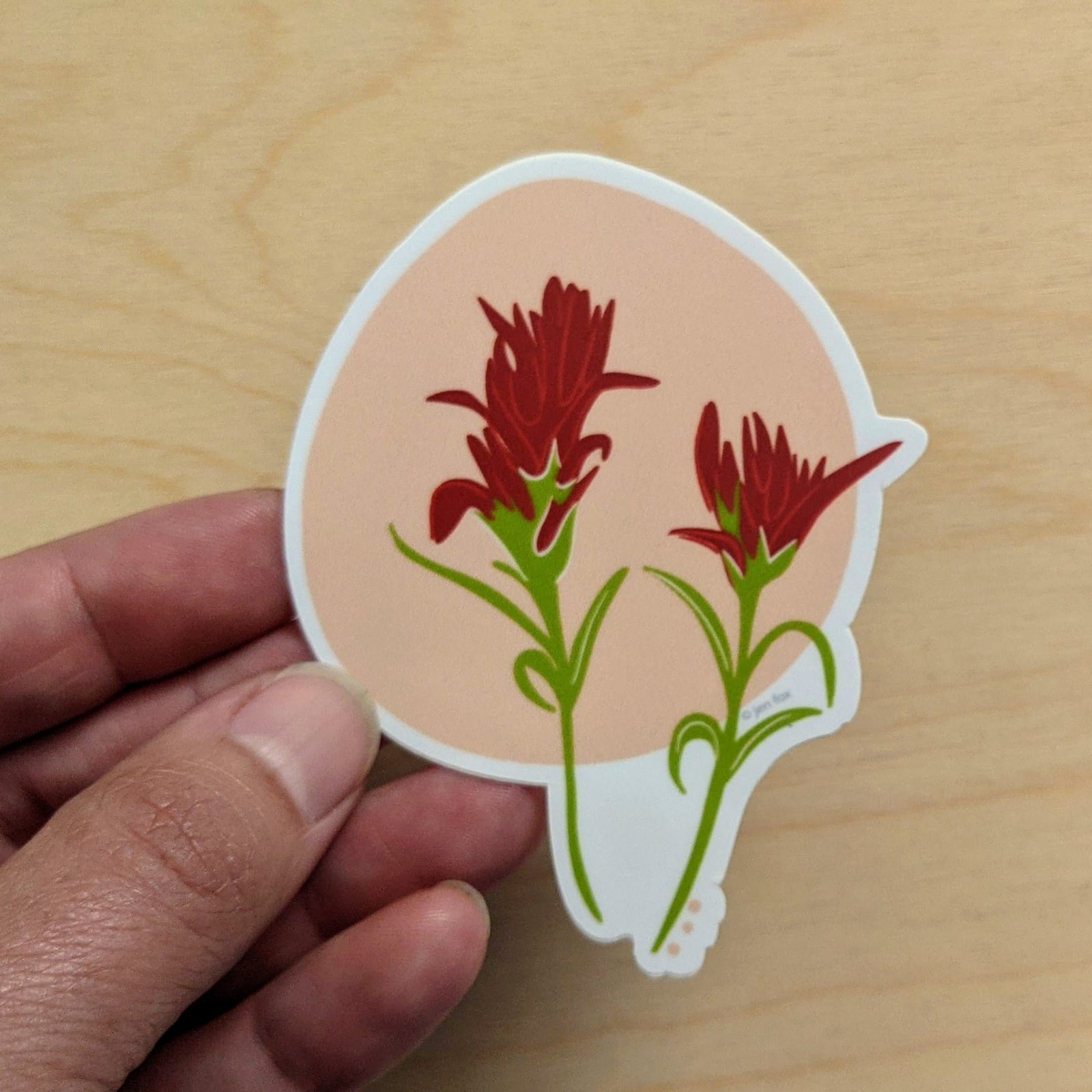 Castilleja Sticker