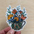 Flower Teacup Sticker