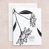 Sunflower Goldfinch Greeting Card
