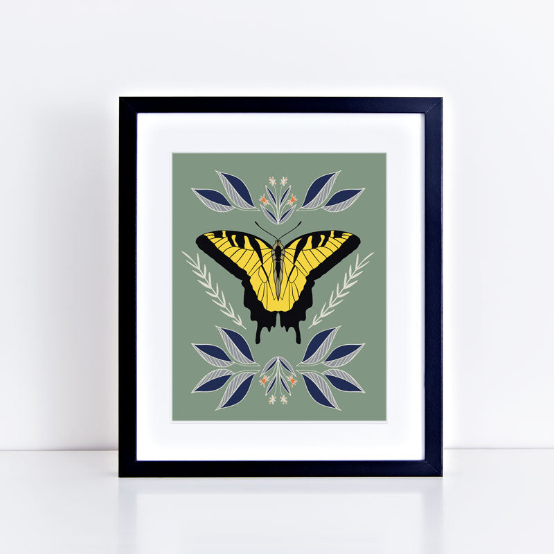 Swallowtail Butterfly Art Print