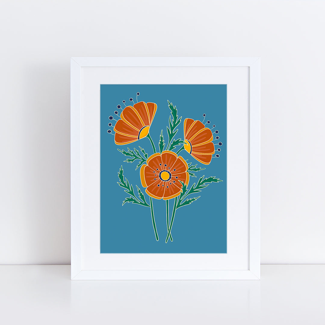 Poppy Art Print