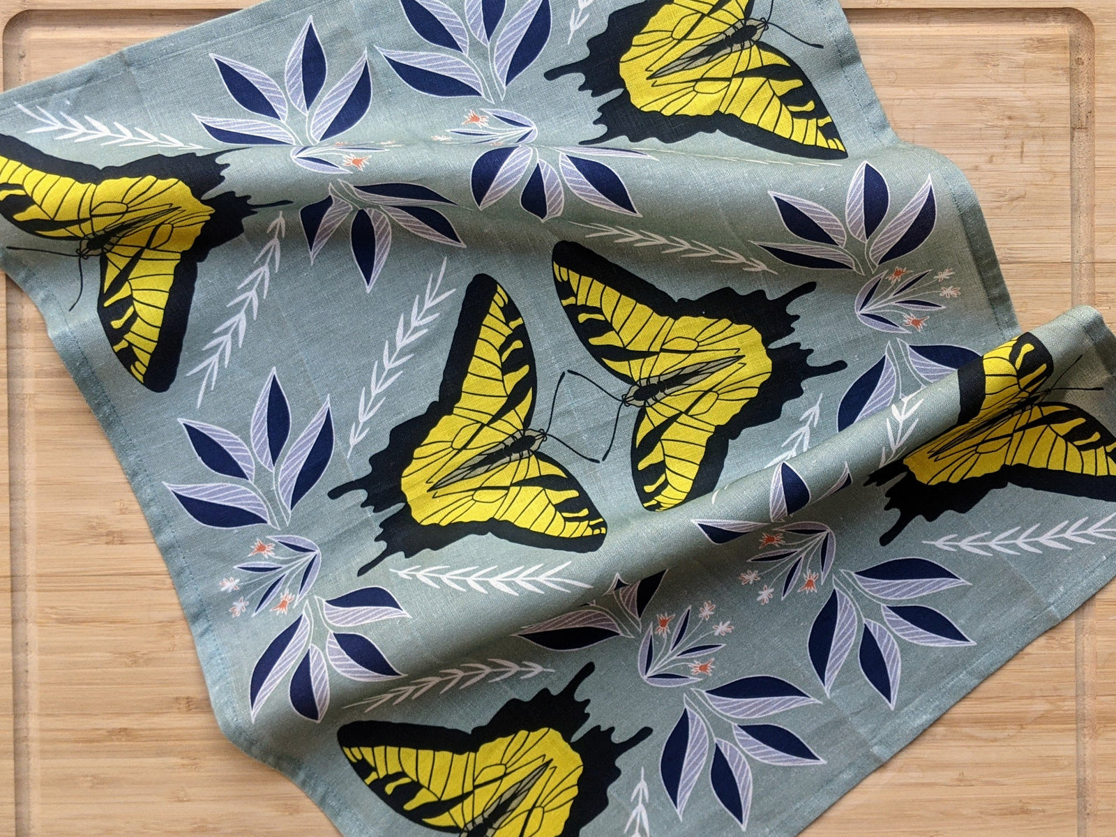 Swallowtail Butterfly Tea Towel